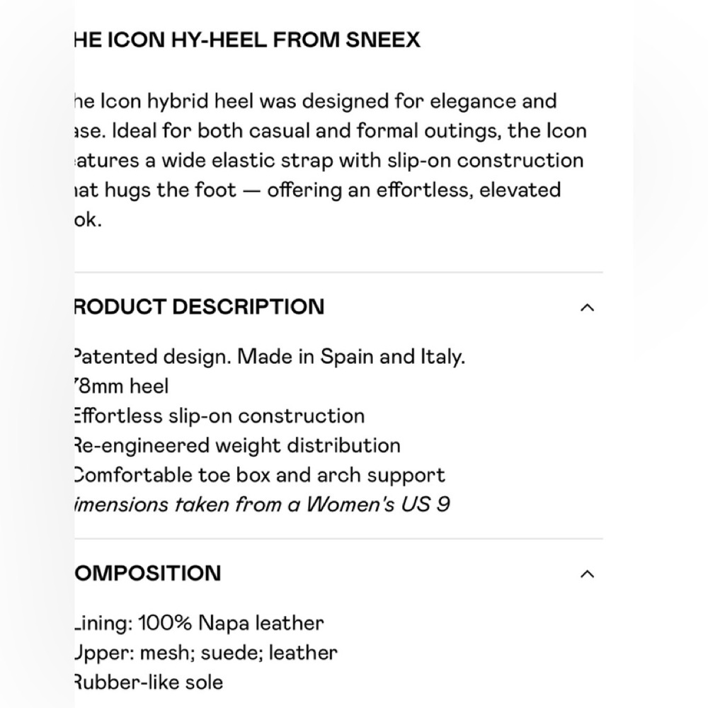 Sneex The Icon Hy-Heel Limited Edition - Picture 10 of 16